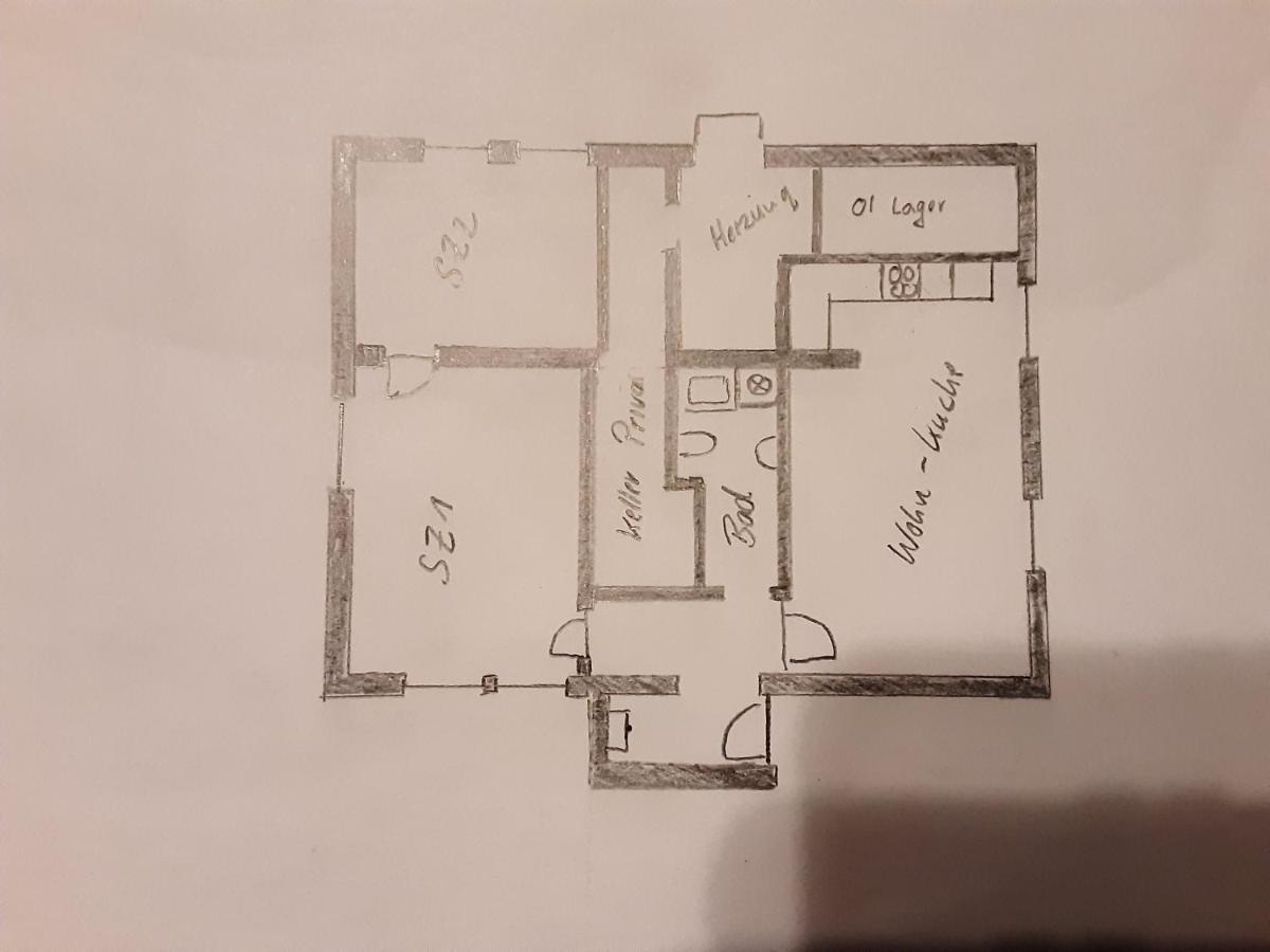 Apartamento Zum Goldenen Tal Grafendhron Exterior foto